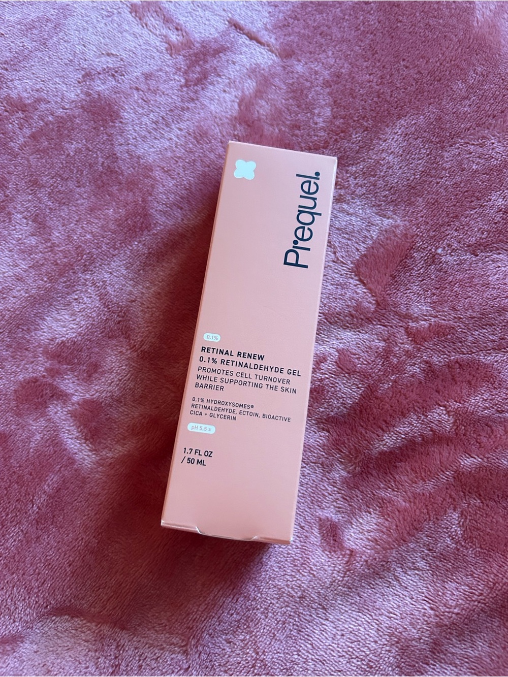Prequel Retinal Renew 0.1% Retinaldehyde Gel - Peach Pink